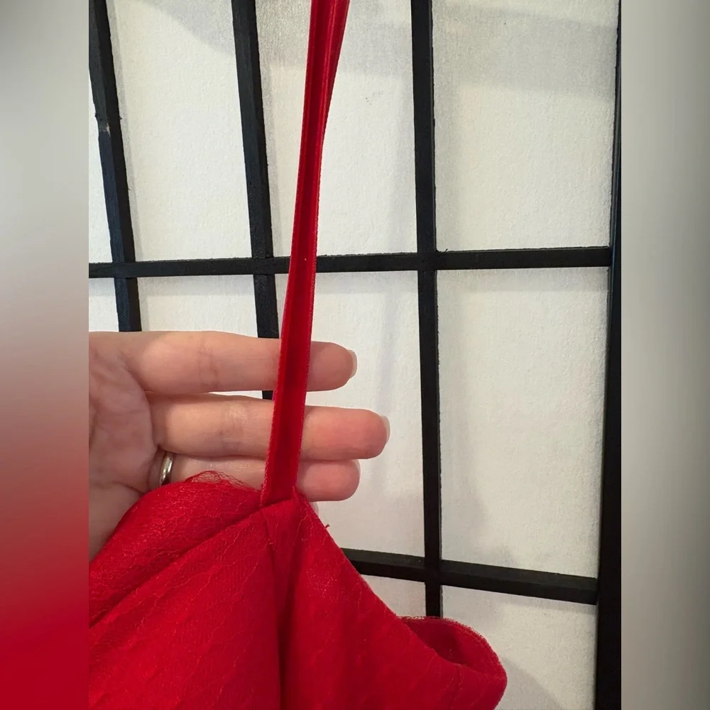 Teuta Matoshi Red Gown ❤️ - Picture 13 of 15